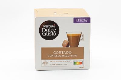 Кофе натуральный жареный молотый Nescafe Dolce Gusto Cortado Espresso Macciato 16 кап. 100,8 гр