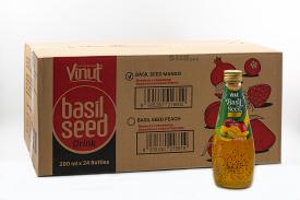 Напиток сокосодержащий Vinut с семенами базилика и соком манго 290 мл