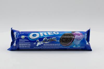 Печенье Oreo c кремом мороженое с черникой 119,6 гр